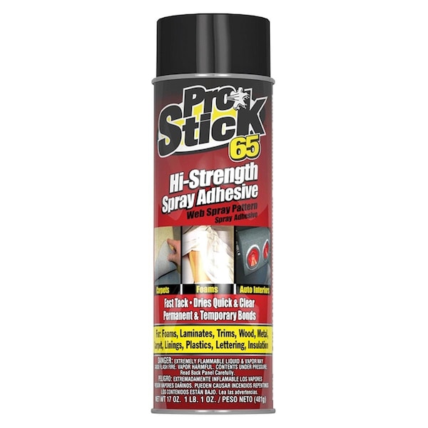 Max Professional Pro Stick 65 Web Spray Adhesive 17 oz WB-005-023
